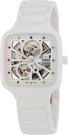 Rado True Square Open Heart Automatic White Dial Unisex Watch R27073712