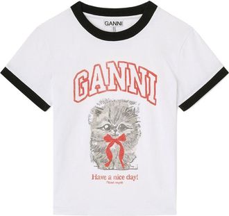 Ganni T Shirt Kitty