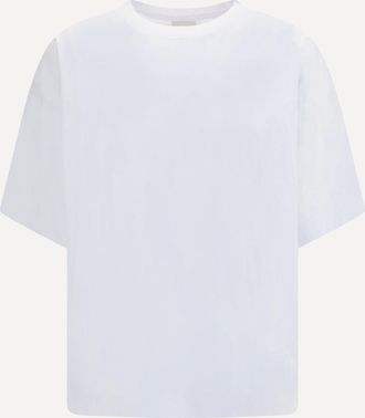 Dries Van Noten T-shirt monocromo in cotone Man L
