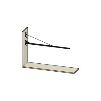 Kemper Brazo Basculante De Pared Para Cortinas Y L&aacute;minas Kemper 2000 Mm