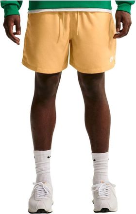 Nike Club Flow Shorts Gold White FN3307-795