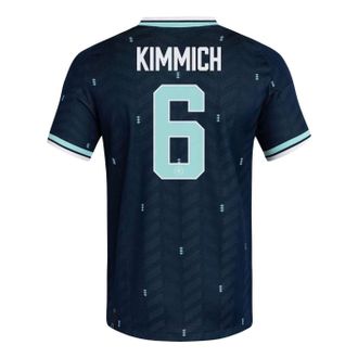 adidas Joshua Kimmich Germany 26 Away Authentic Jersey Asia Sizing Collegiate Navy KZ3253