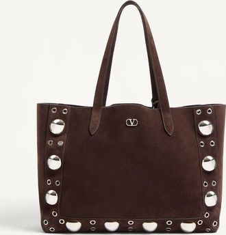Valentino Garavani Valentino Garavani Nellc&ocirc;te Suede Shopping Bag Wo