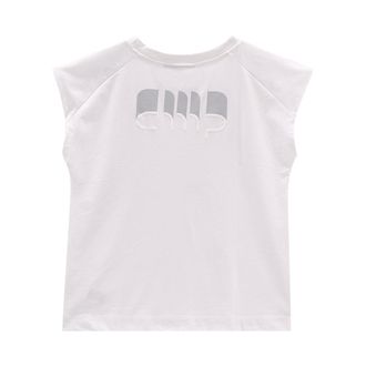 F.lli Campagnolo Kurzarmshirt CMP, Damen, Gr. XL, bianco, Obermaterial: 60% Baumwolle, 40% Polyester, Shirts Kurzarmshirt, Kurzarmdesign, sportlicher Stil, f&uuml;r Sport- 