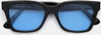 Retro Superfuture Sunglasses America Azure Mkk Black/Blue Gradient Unisex