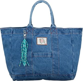 Becks&ouml;ndergaard Denima Camila Bag - Dames - Shoppers - Blauw - ONE Size - Denim - Tassen