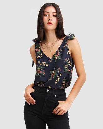 Belle & Bloom Feel For You V-Neck Top
