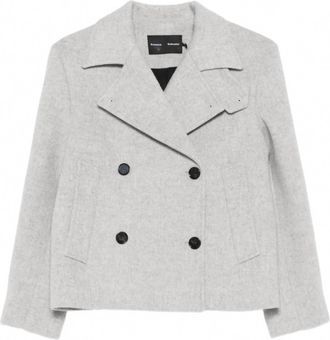 Proenza Schouler Womens Nola Jacket In Grey