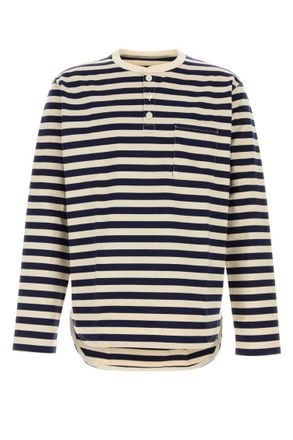 Junya Watanabe Blue Stripes T-Shirt