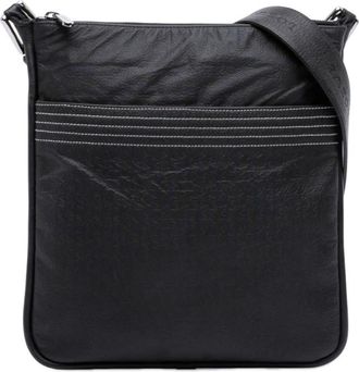 Loewe Pre-owned Loewe Embossed Anagram Coated Canvas Repeat Crossbody Unisex PAJW8FABP549K05J