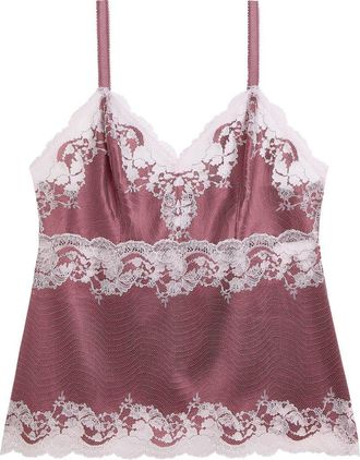 Wacoal Modern Affair Lace Camisole in Rose Brown/Cradle Pink at Nordstrom, Size X-Large