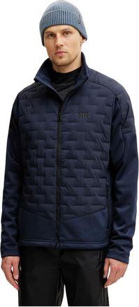 Helly Hansen HP Hybrid Stretch Insulator - Heren - Ski Jassen - Blauw - M - Leer - Fitness