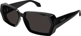 Alaia AA0082S 001 Womens Sunglasses Black Size 60