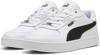 Puma Unisex Caven 2.0 Lux Trainers, Puma White PUMA Silver PUMA Black, 4.5 UK