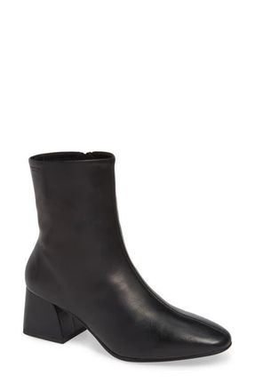 Vagabond Alice Bootie in Black Leather at Nordstrom, Size 8.5 Us