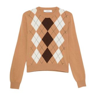 Jucca Dames, Truien, Bruin, Maat: M