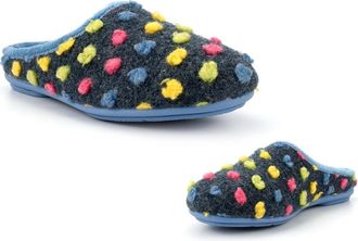 Generic Ladies Mule Slippers Size 9 Ladies Memory Foam Slippers Size 3 Womens Slip On Slipper Womens Memory Foam Slipper Slip On Comfort Sizes 3-9 Blue 4 UK