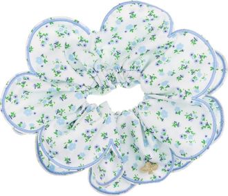 L. Erickson Fiora Scrunchi in Floral at Nordstrom