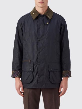 Barbour Giacca Beaufort in cotone cerato antivento con colletto in velluto