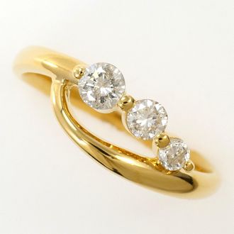C&A Yellow Gold Yellow Gold (18K) Band Ring (Pre-Owned)