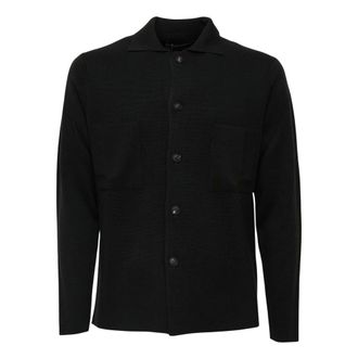 FILIPPO DE LAURENTIIS Jassen, Heren, Zwart, L, Wol, Field Jacket