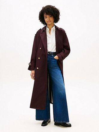 Tommy Hilfiger Water Repellent Twill Oversized Trench Coat