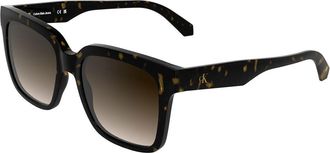 Calvin Klein Jeans CKJ25624S 242 Womens Sunglasses Tortoiseshell Size 53