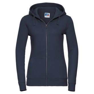 Russell Athletic Russell Dames/Dames Authentic Full Zip Hoodie (Franse marine)