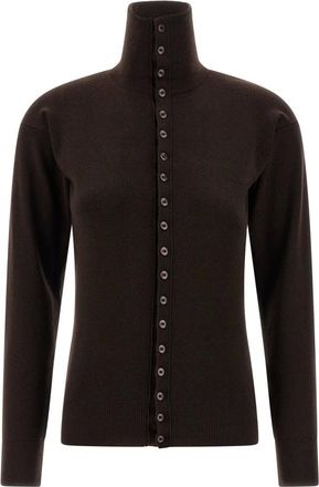 Christophe Lemaire Dames, Truien, Bruin, Maat: 2XS Wol