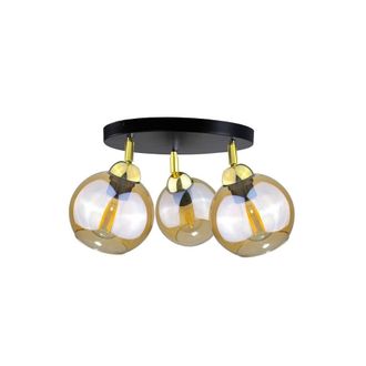Netlighting Thea Ceiling Spotlight Clusters Gold 30cm 3x E27