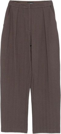 Emporio Armani Pantaloni dritti - Marrone