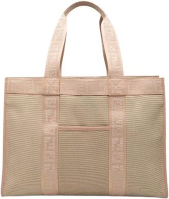 Fendi Pre-owned Tote Bags, female, Brown, Size: ONE SIZE Pre-owned Tote Bag