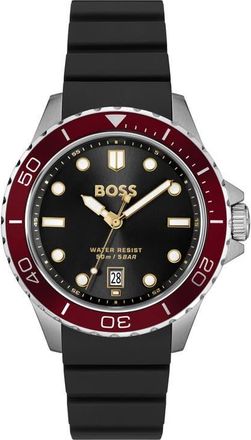BOSS Troper Sport Watch, 42mm in Black at Nordstrom