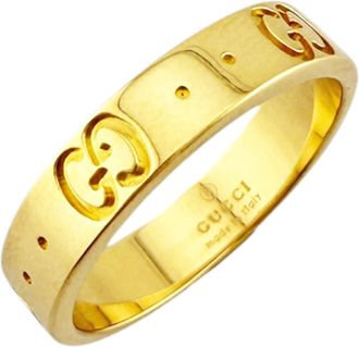 Gucci Yellow Gold Yellow Gold (18K) Band Ring (Pre-Owned)