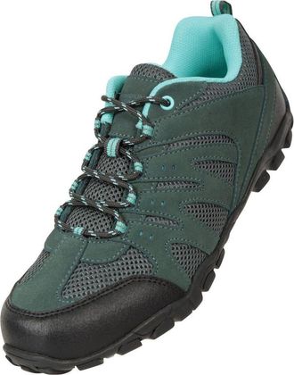 Mountain Warehouse Outdoor II Suede Walking Shoes in Dark Grey And Petrol at Nordstrom, Size 10