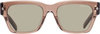 Dior DIAMOND S2I Brown Square Mens Sunglasses DM40083I 45E 54
