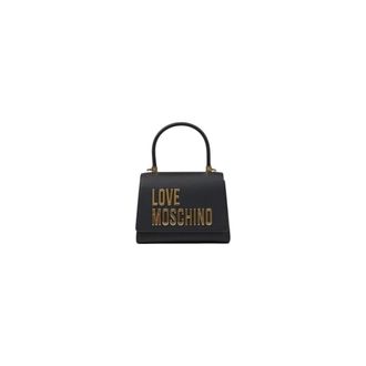 Love Moschino Handbags, female, Black, Size: ONE SIZE Top Handle Bag
