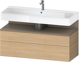 Duravit Qatego Mueble Bajo Lavabo, 1 Extra&iacute;ble Y 1 Caj&oacute;n, - Duravit