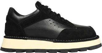 Spalwart Low-top Sneakers - Heren - Sneakers - Zwart - 45 EU - Su&egrave;de - Schoenen
