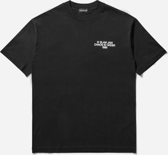 Slam Jam Chaos is Order T-Shirt Black