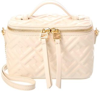 Fendi FF Leather Vanity Case