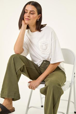 Roman Textured Pocket T-Shirt