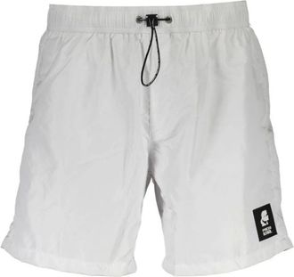 Karl Lagerfeld Badmode, Heren, Wit, L, Polyester, Swim Boxer