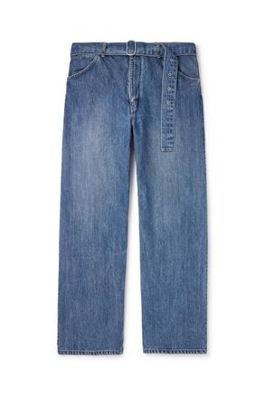 Jil Sander Wide-Leg Belted Jeans