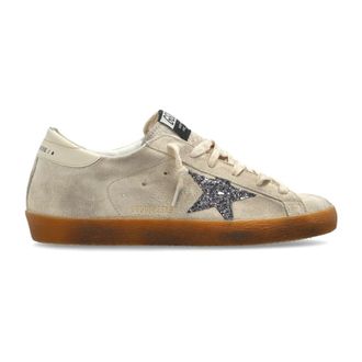 Golden Goose Super-Star Trainers - female - Golden Goose - Sneakers - Beige - 5 UK - Shoes