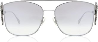 Fendi FF 0380/G/S 6LB/IC Mens Sunglasses Grey Size 62