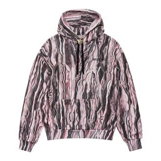 Carlo Colucci Signature Hoodie - Heren - Sweatshirts & Hoodies - Roze - Maat: 2XL Katoen