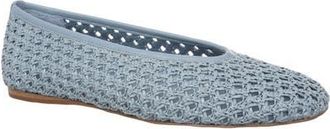 Nordstrom Maddox Raffia Flat in Blue Raffia at Nordstrom, Size 5.5