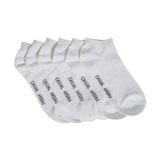 Casual Friday Sokken - Dames - Ondergoed - Wit - Maat: ONE Size