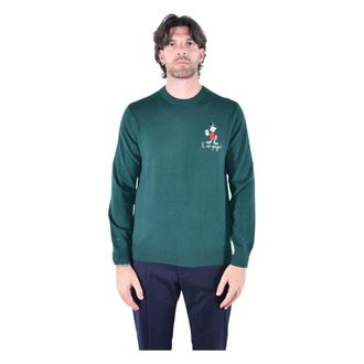 MC2 Saint Barth Jersey Heron Light de cuello redondo - Knitwear - Hombre - Verde - XL